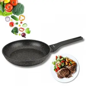 Frying Pan Klausberg 24 cm KB-7988 — marble coating, non-stick surface