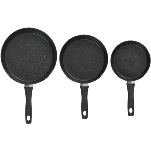 Cookware set Lumarko Rubella — frying pans 20, 24, 28 cm