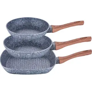 Frying pan set berlinger haus Forest 20/24/28 cm – 3-piece nonstick pans