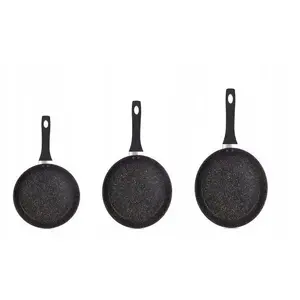 Cookware set WMF Marble — frying pans 20 cm, 24 cm, 28 cm