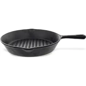 Cast Iron Grill Pan ORION 24 cm — ribbed cooking surface, heavy-duty construction