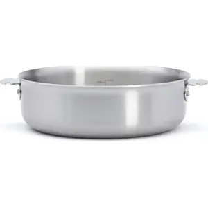 Deep frying pan de buyer ALCHIMY LOQY Ø24 cm — stainless steel construction, compatible with gas, electric and induction