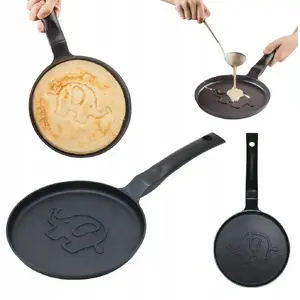 Frying Pan for Pancakes Klausberg KB-7974, 18 cm, elephant design