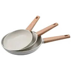 Frying Pan Set BERGNER BG-34741 — 3-piece marble-coated cookware set