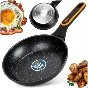 Frying Pan Vilde TERRUNA 24 cm, granite-coated, non-stick surface