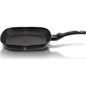 Frying Pan berlinger haus BH-1846 Black Silver, 28 cm, non-stick grill surface