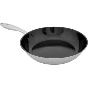 Frying Pan Shiori Stainless Steel 304 with Ceramic Coating, Induction, 28 cm