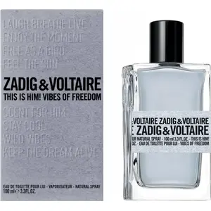 Tualetes ūdens-spray Alkotest This Is Him! Vibes of Freedom 100 ml