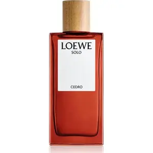 Tualetes ūdens Loewe Solo Cedro 100 ml — vīriešu aromāts, citrusaini-koksneša kompozīcija