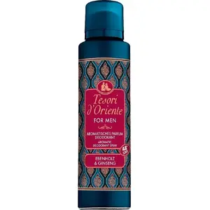 Deodorant spray Tesori D'Oriente 150 ml — men's fragrance with ebony wood accord