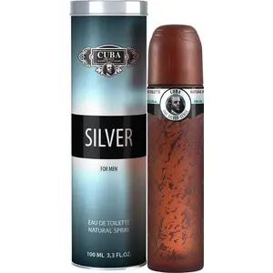 Tualetes ūdens Cuba Cuba Silver 100 ml — smaržas no zīmola Cuba, 100 ml flakons