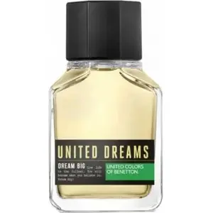 Tualetes ūdens Benetton United Dreams Dream Big 100 ml — ziedu-koksnes aromāts