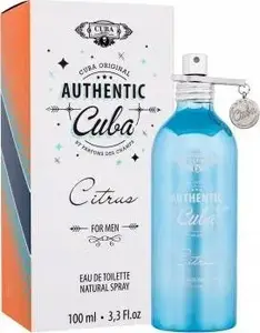 Eau de Toilette spray 100 ml — CUBA ORIGINAL Authentic Citrus