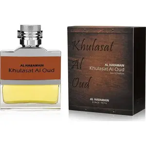 Eau de Parfum Al Haramain Khulasat Al Oud 100 ml — unisex oud fragrance
