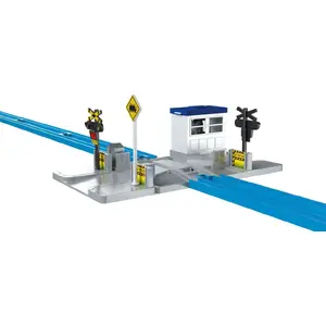 Toy railway crossing Dumel Przejazd kolejowy R20 model 241588, interactive play accessory