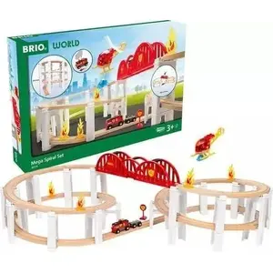 Ravensburger Brio Mega Spiral set — аксессуар для деревянной железной дороги