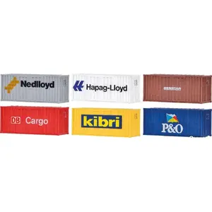 Kibri 10924 H0 konteineru komplekts — 20 konteineru, mērogs H0