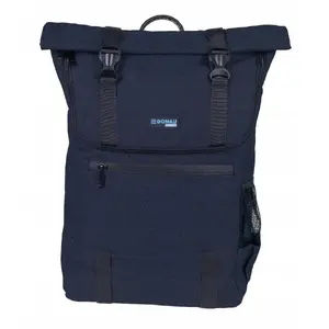 Mugursoma Donau Travel London 15,6" 18 l tumši zila — nodalījums portatīvam, ikdienai