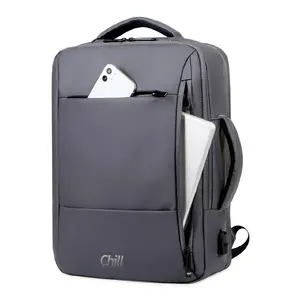 Chill Innovation Chill Voyage 17" PC Backpack, Grey