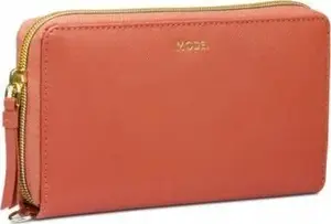 Handbag d bramante LA Purse - Rusty Rose, leather small purse wallet