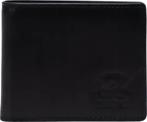 Leather RFID Wallet Herschel Hank 11151-00001 — black, one size