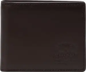 Leather RFID Wallet Herschel Hank 11151-04123 — brown, one size
