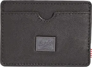 Wallet Herschel Charlie 10845-00001 — Czarne, one size, slim cardholder design