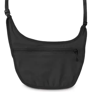 Anti-theft wallet Pacsafe Coversafe S80 — Black, compact safety pouch (PCO10127100)