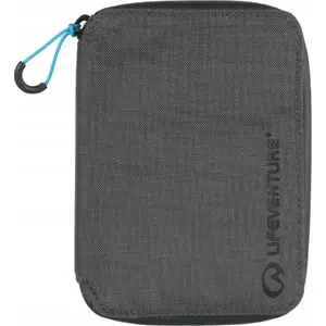 Travel wallet LIFEVENTURE RFID Mini Travel Wallet Recycled Grey — compact RFID-blocking wallet