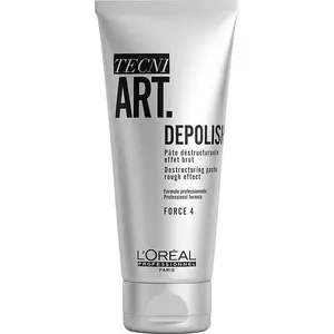 Кремовая паста для укладки L’Oreal Paris Tecni Art Depolish — матовая текстурирующая паста, средняя/сильная фиксация Force 4