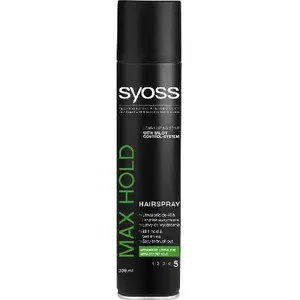 Matu laka Schwarzkopf Syoss Max Hold 300 ml — spēcīga fiksācija