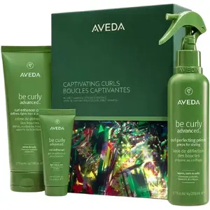 Набор по уходу за волосами Aveda Captivating Curls Be Curly Advanced — крем 200 мл, гель для кудрей 40 мл, спрей для кудрей 200 мл