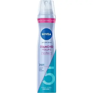 Лак для волос Nivea Diamond Volume 250 мл — объем, средняя фиксация