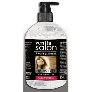 Gel for hair styling Venita Salon Super Strong 500 g