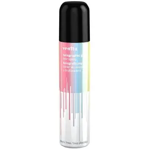 Matu laka ar spīdumiem Venita 75 ml — hologrāfisks spīdumu aerosols