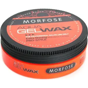Гель-воск для волос Morfose Professional Aqua Extra Shining, аромат дыня, 175 мл