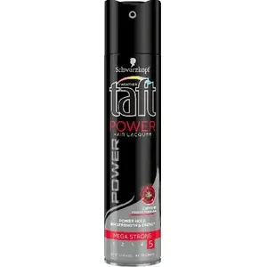 Matu laka Schwarzkopf Taft Power Caffeine mega fiksācija 250 ml