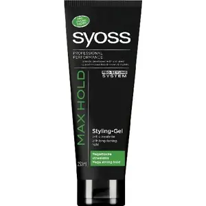 Гель для волос Schwarzkopf Syoss Max Hold 250 мл — фиксирующий гель сильной фиксации