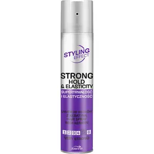 Лак для волос Joanna Styling Effect с кератином очень сильной фиксации