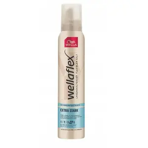 Hair styling foam Procter Wellaflex Invisible Hold Extra Strong 200 ml
