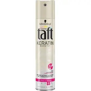 Лак для волос Schwarzkopf Taft Keratin Complete ультрасильной фиксации 250 мл