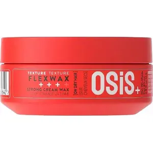 Hair styling cream-wax Schwarzkopf Osis+ Flexwax 85 ml — flexible hold, matte finish