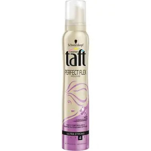 Пенка для волос Taft Perfect Flex 200 мл — стайлинговая пена для гибкой фиксации