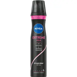 Matu laka Nivea Extreme Hold 250 ml — stipra fiksācija