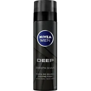 Пена для бритья Nivea Men Deep 200 мл — мужская пена, глубоко очищающая формула