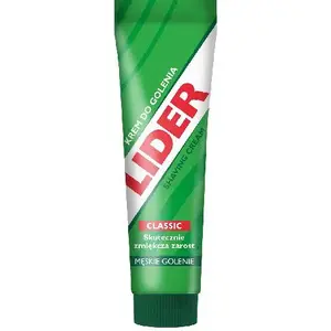 Skūšanās krēms Lider Classic 65 g — Lider 65g klasiskā skūšanās krēma