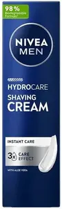 Крем для бритья NIVEA Men Hydrocare 100 мл — защитный увлажняющий крем для чувствительной кожи