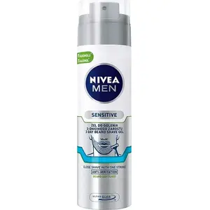 Гель для бритья Nivea MEN Sensitive для 3-дневной щетины 200 мл
