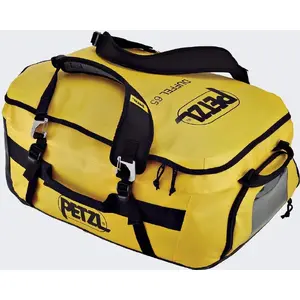 Transport Duffel Bag Petzl Duffel 65 — Petzl S045AA00, 65 L capacity, black/yellow
