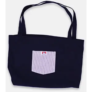 Auduma tote soma Beniamin Torba Ben Davis Canvas Tote Black, modelis 724-OS